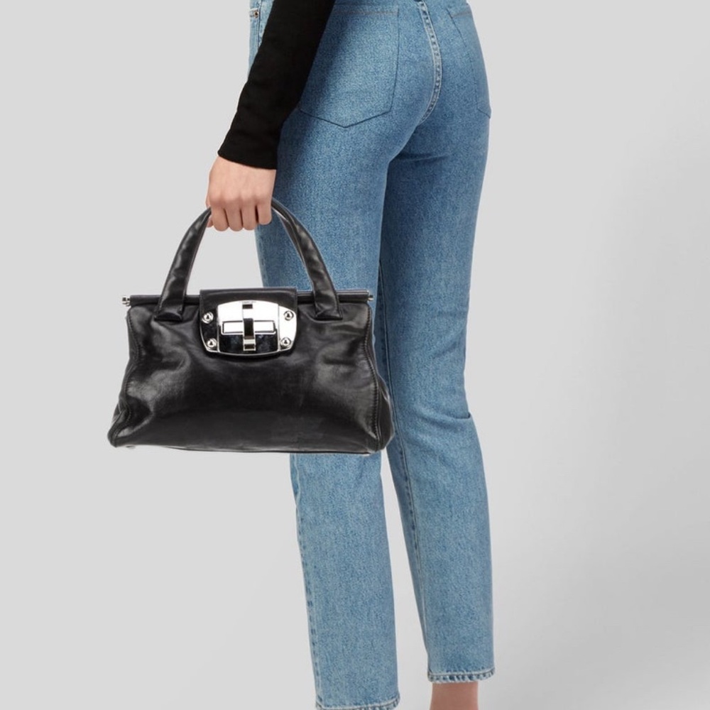 BLACK MIUMIU BAG